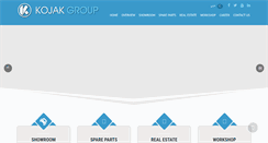 Desktop Screenshot of kojak-group.com