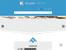 Tablet Screenshot of kojak-group.com
